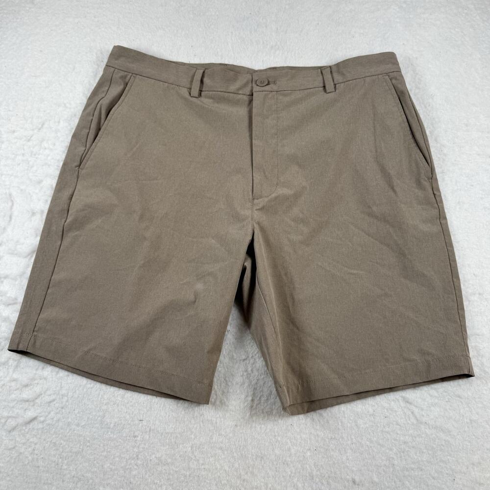 Vineyard Vines Shorts Mens Size 38 Beige Performance Chino 10 Inseam Stretch
